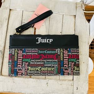 Juicy couture Los Angeles CA wristlet black